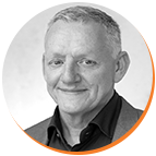 black and white headshot photo of Willem Hanekom