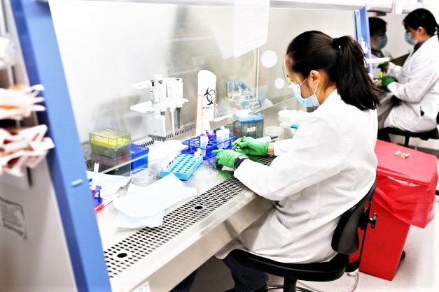 lab work